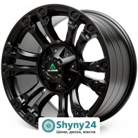 RD Wheels 614 Matt Black R17 W9 PCD6x139.7 ET0 DIA110.1