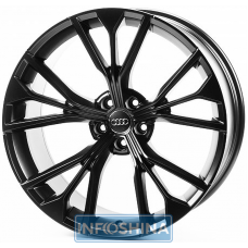 Replica A1624 Satin Black R21 W10 PCD5x112 ET20 DIA66.6