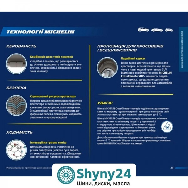 Michelin Cross Climate+ 195/65 R15 91H